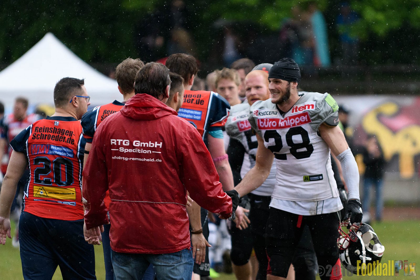 Remscheid Amboss vs. Solingen Paladins - 22.05.2016 RL NRW: Remscheid Amboss vs. Solingen Paladins (28:29)
