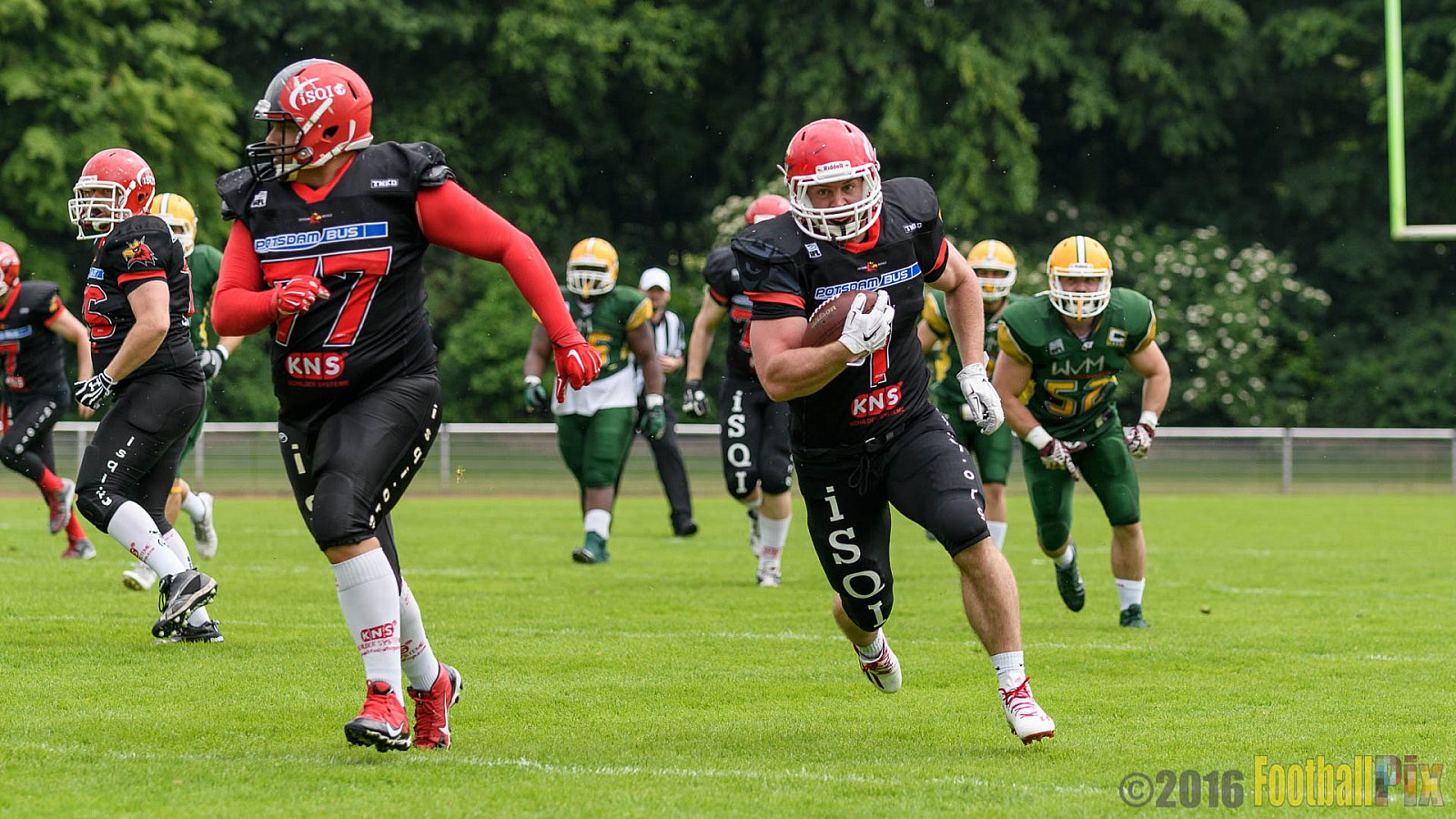 Cologne Crocodiles vs. Potsdam Royals - 29.05.2016 GFL2: Cologne Crocodiles vs. Potsdam Royals (37:19)