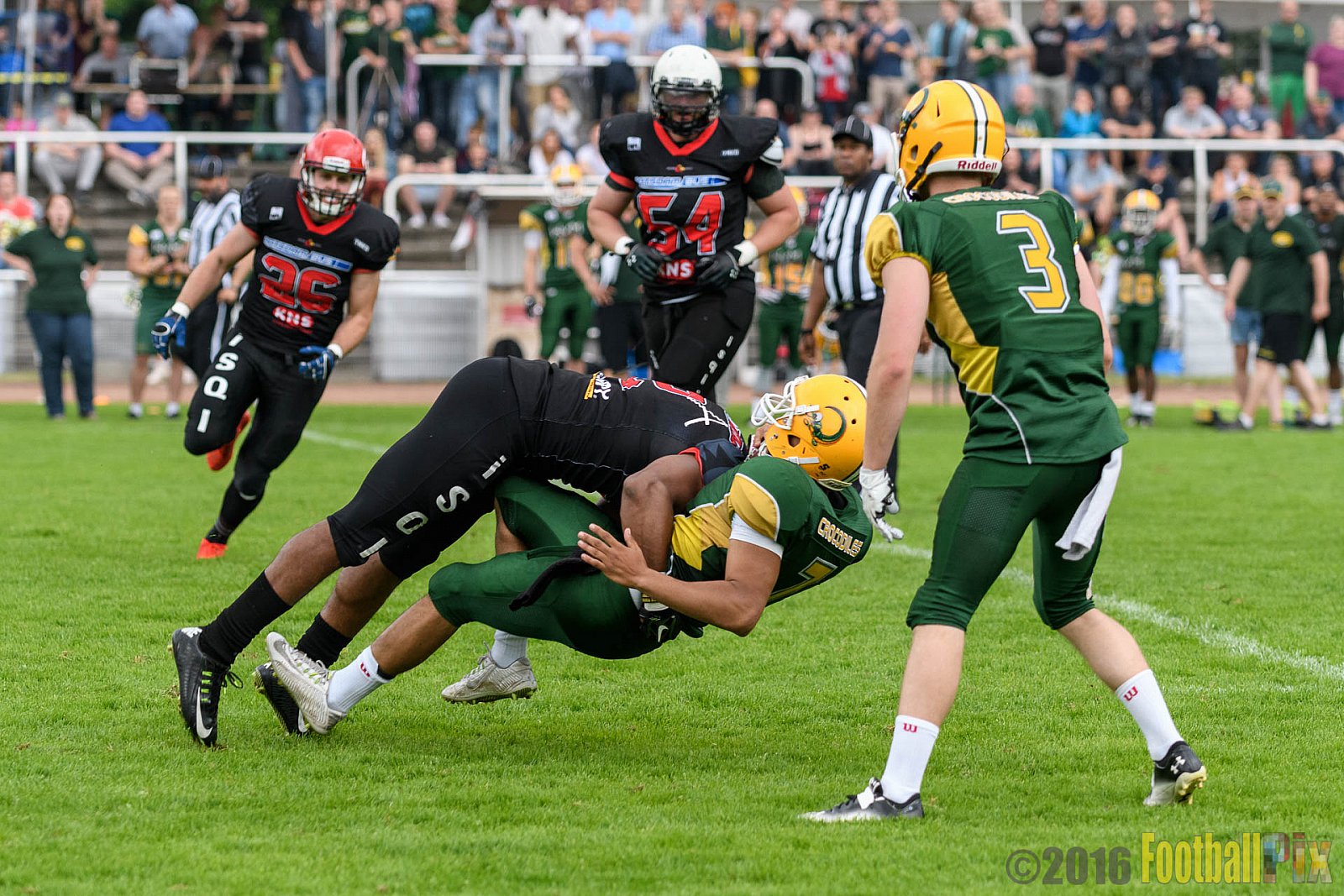 Cologne Crocodiles vs. Potsdam Royals - 29.05.2016 GFL2: Cologne Crocodiles vs. Potsdam Royals (37:19)