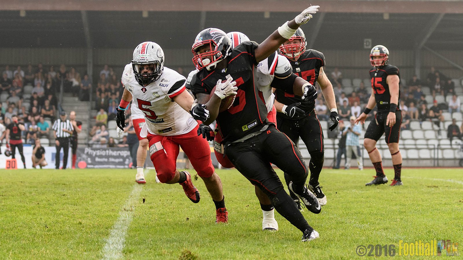 Düsseldorf Panther vs. Hamburg Huskies - 04.06.2016 GFL Nord: Düsseldorf Panther vs. Hamburg Huskies (20:31)