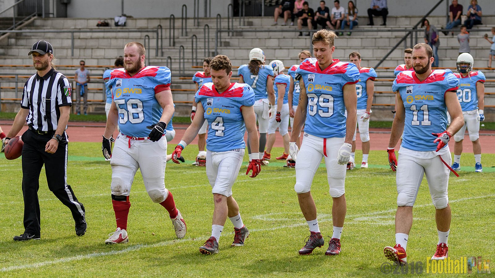  Bonn Gamecocks vs. Paderborn Dolphins - 11.06.2016 GFL2: Bonn Gamecocks vs. Paderborn Dolphins (37:40)