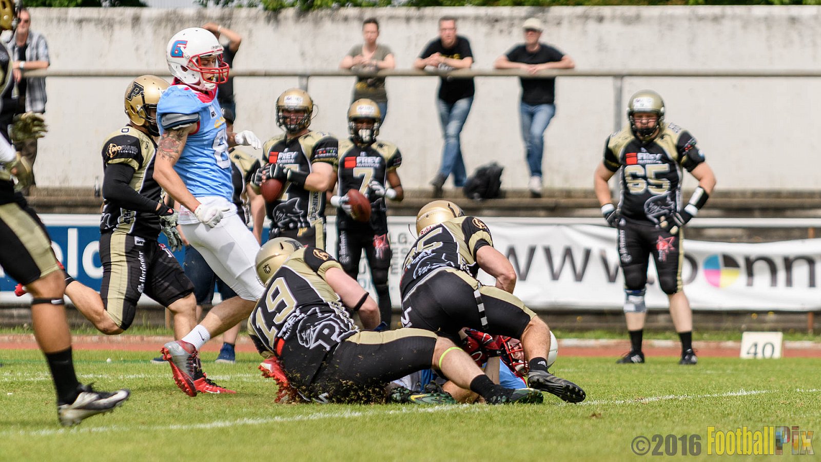  Bonn Gamecocks vs. Paderborn Dolphins - 11.06.2016 GFL2: Bonn Gamecocks vs. Paderborn Dolphins (37:40)