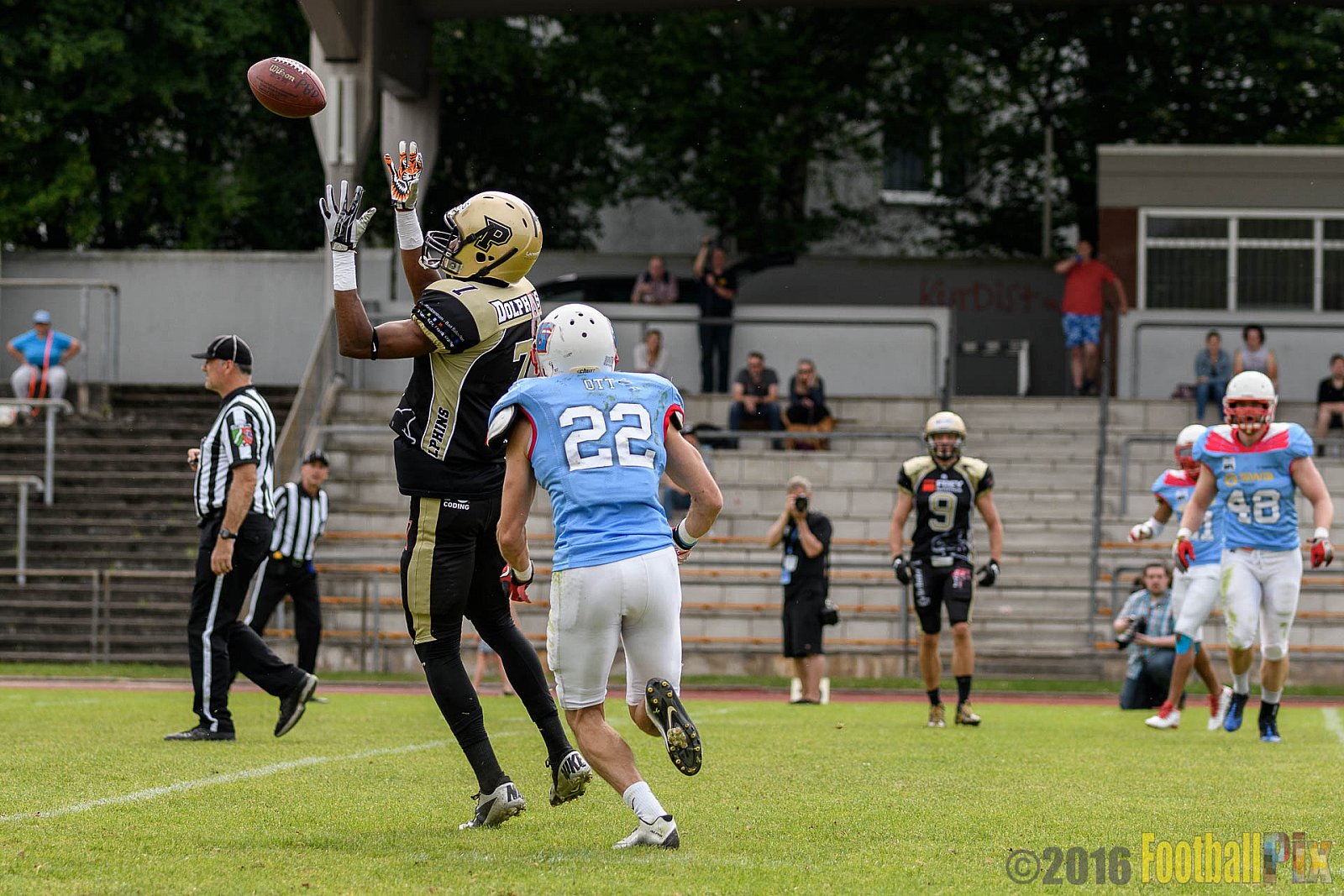 Bonn Gamecocks vs. Paderborn Dolphins - 11.06.2016 GFL2: Bonn Gamecocks vs. Paderborn Dolphins (37:40)