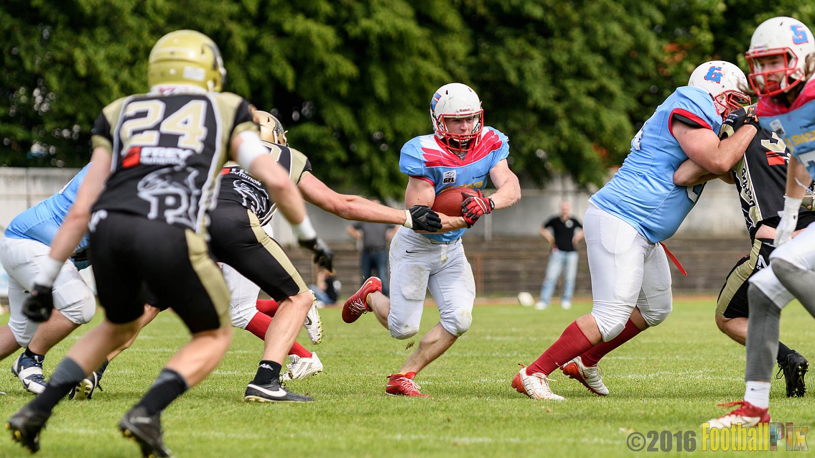  Bonn Gamecocks vs. Paderborn Dolphins - 11.06.2016 GFL2: Bonn Gamecocks vs. Paderborn Dolphins (37:40)