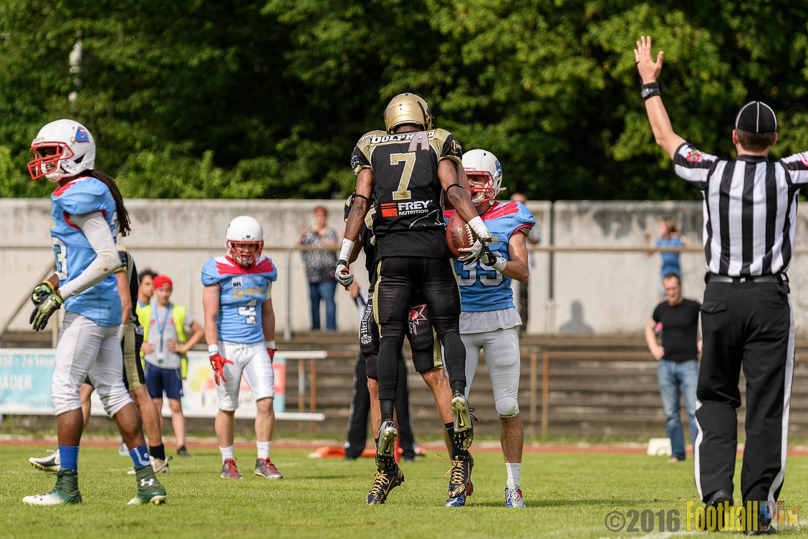  Bonn Gamecocks vs. Paderborn Dolphins - 11.06.2016 GFL2: Bonn Gamecocks vs. Paderborn Dolphins (37:40)