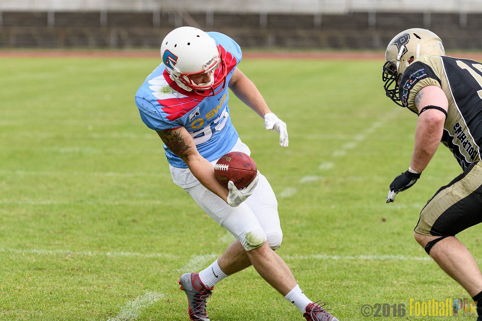  Bonn Gamecocks vs. Paderborn Dolphins - 11.06.2016 GFL2: Bonn Gamecocks vs. Paderborn Dolphins (37:40)
