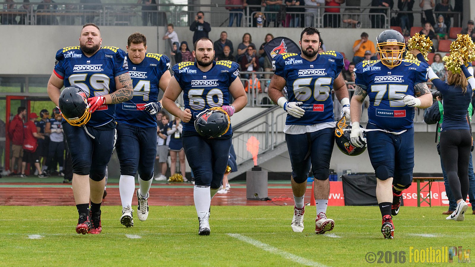 Essen Assindia Cardinals vs. Potsdam Royals - 12.06.2016 GFL2: Essen Assindia Cardinals vs. Potsdam Royals (9:34)