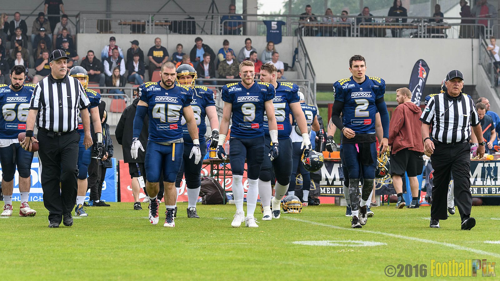 Essen Assindia Cardinals vs. Potsdam Royals - 12.06.2016 GFL2: Essen Assindia Cardinals vs. Potsdam Royals (9:34)