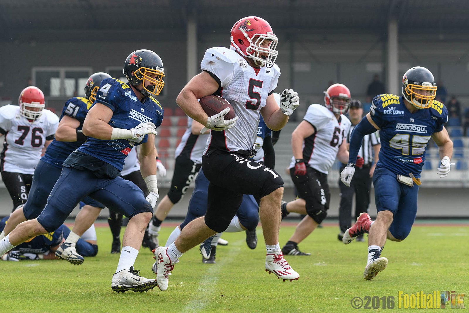Essen Assindia Cardinals vs. Potsdam Royals - 12.06.2016 GFL2: Essen Assindia Cardinals vs. Potsdam Royals (9:34)
