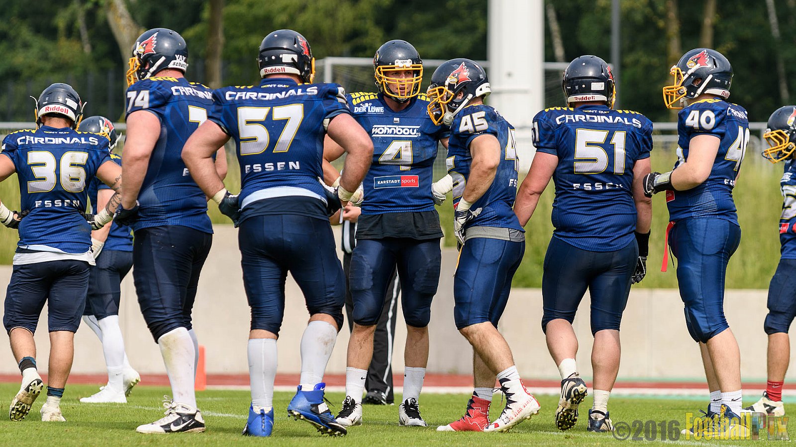 Essen Assindia Cardinals vs. Potsdam Royals - 12.06.2016 GFL2: Essen Assindia Cardinals vs. Potsdam Royals (9:34)