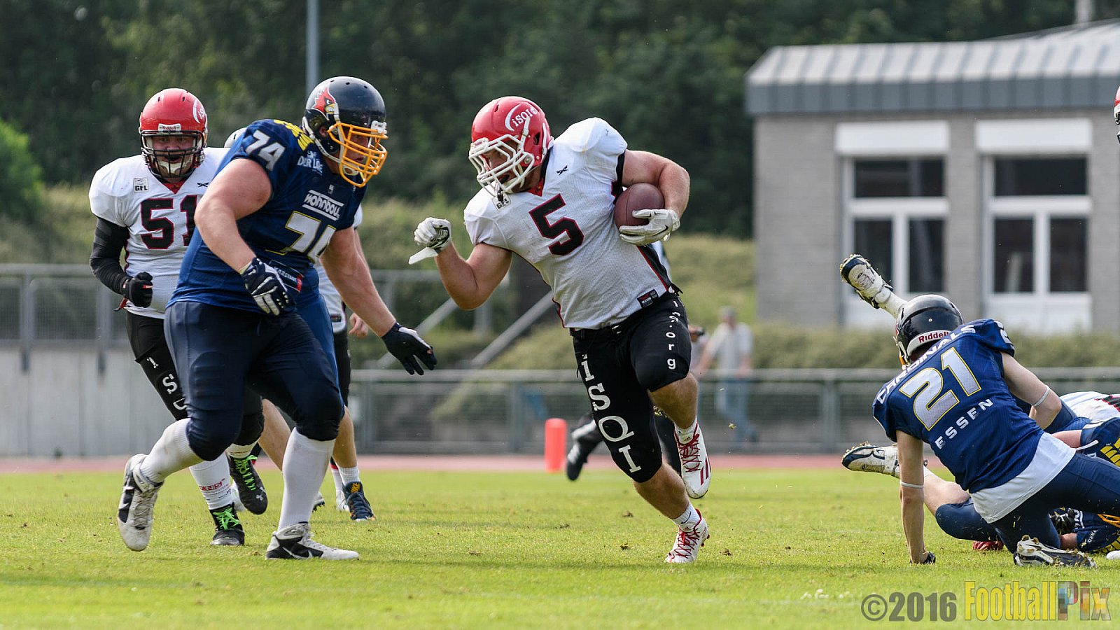 Essen Assindia Cardinals vs. Potsdam Royals - 12.06.2016 GFL2: Essen Assindia Cardinals vs. Potsdam Royals (9:34)