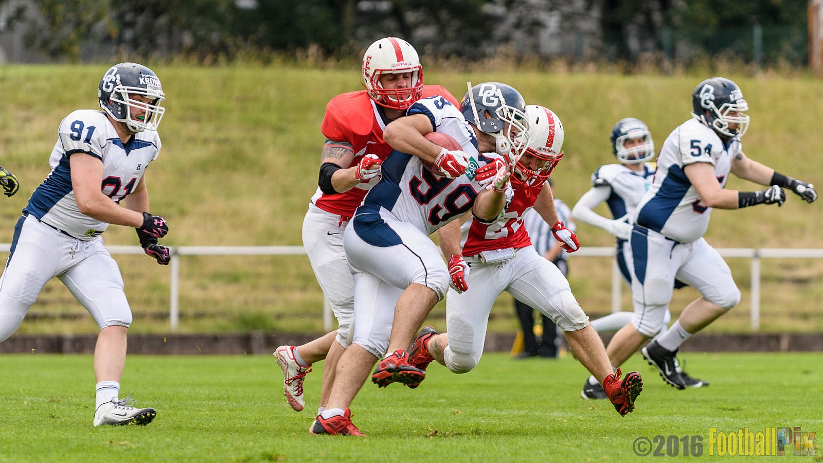 Gelsenkirchen Devils vs. Dortmund Giants - 18.06.2016 OL NRW: Gelsenkirchen Devils vs. Dortmund Giants (7:10)