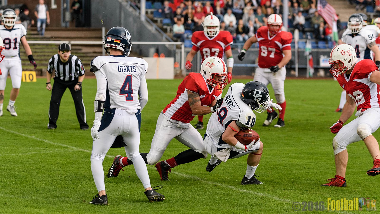 Gelsenkirchen Devils vs. Dortmund Giants - 18.06.2016 OL NRW: Gelsenkirchen Devils vs. Dortmund Giants (7:10)