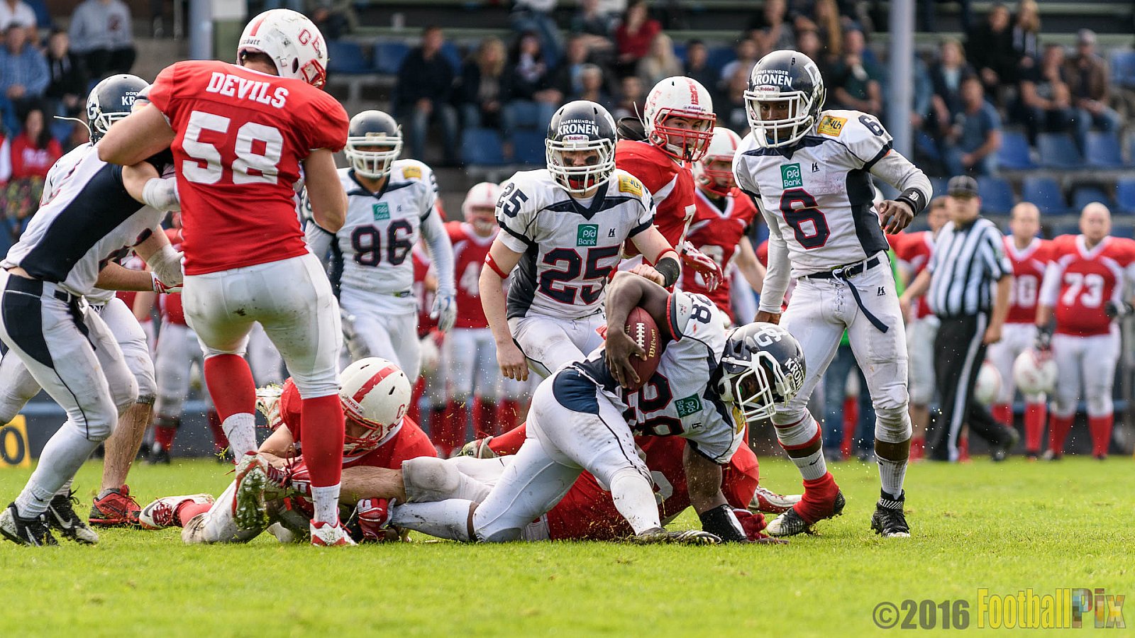 Gelsenkirchen Devils vs. Dortmund Giants - 18.06.2016 OL NRW: Gelsenkirchen Devils vs. Dortmund Giants (7:10)