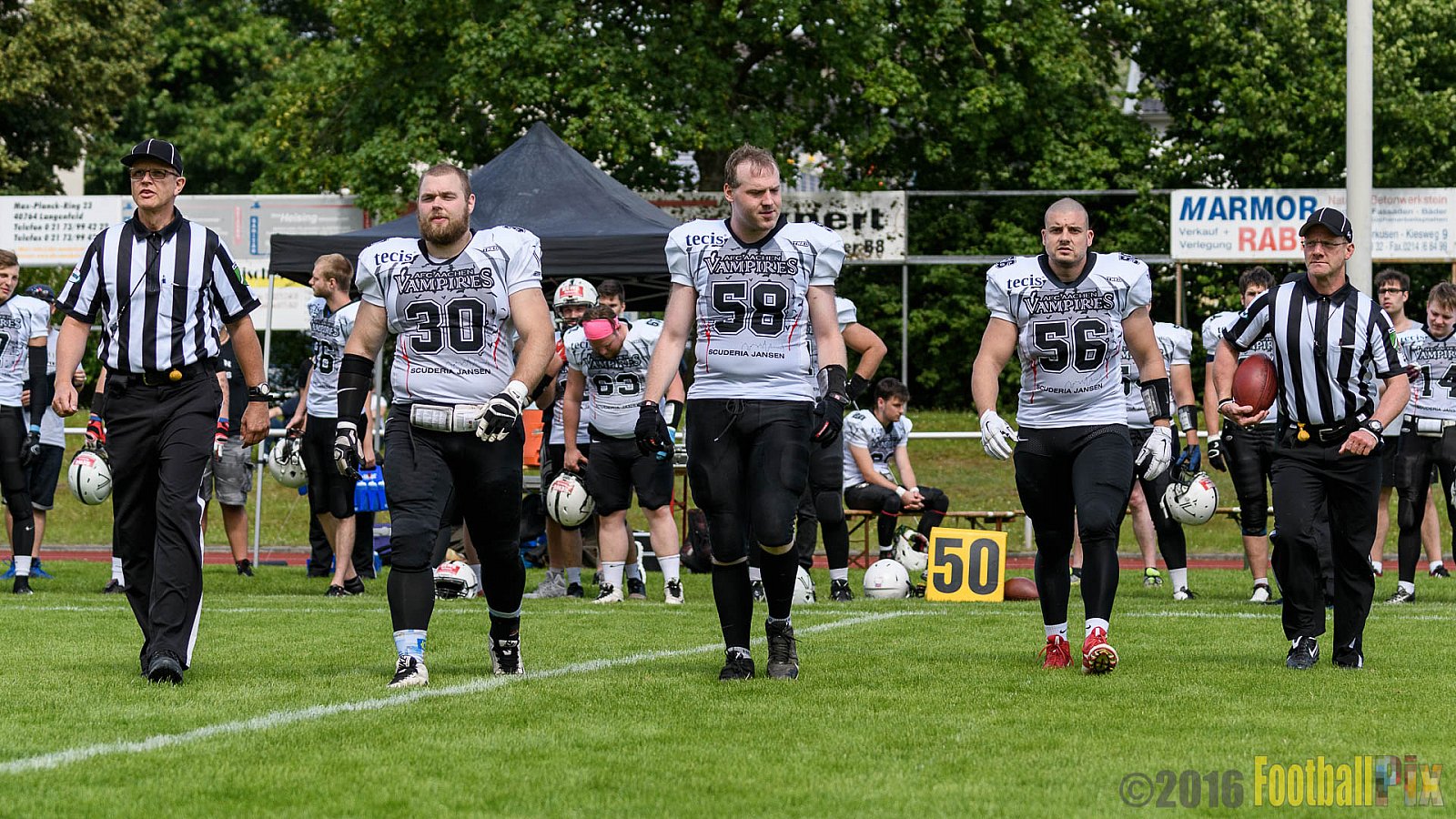 Langenfeld Longhorns vs. Aachen Vampires - 26.06.2016 RL NRW: Langenfeld Longhorns vs. Aachen Vampires (39:7)