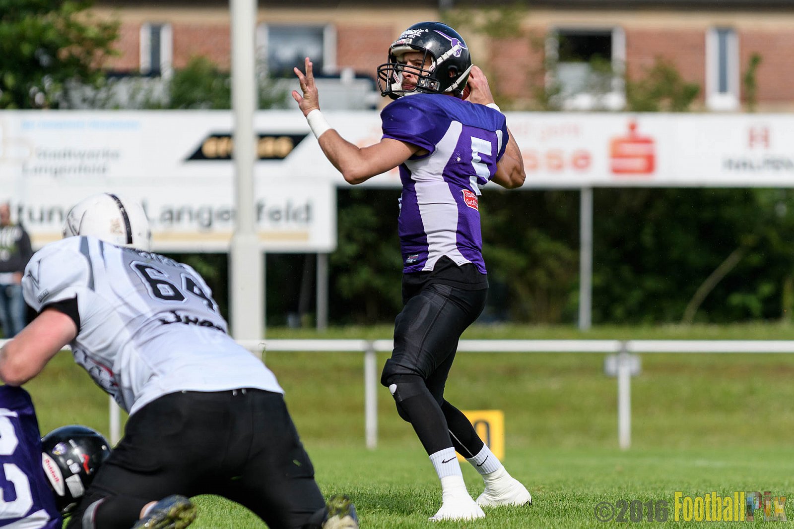 Langenfeld Longhorns vs. Aachen Vampires - 26.06.2016 RL NRW: Langenfeld Longhorns vs. Aachen Vampires (39:7)