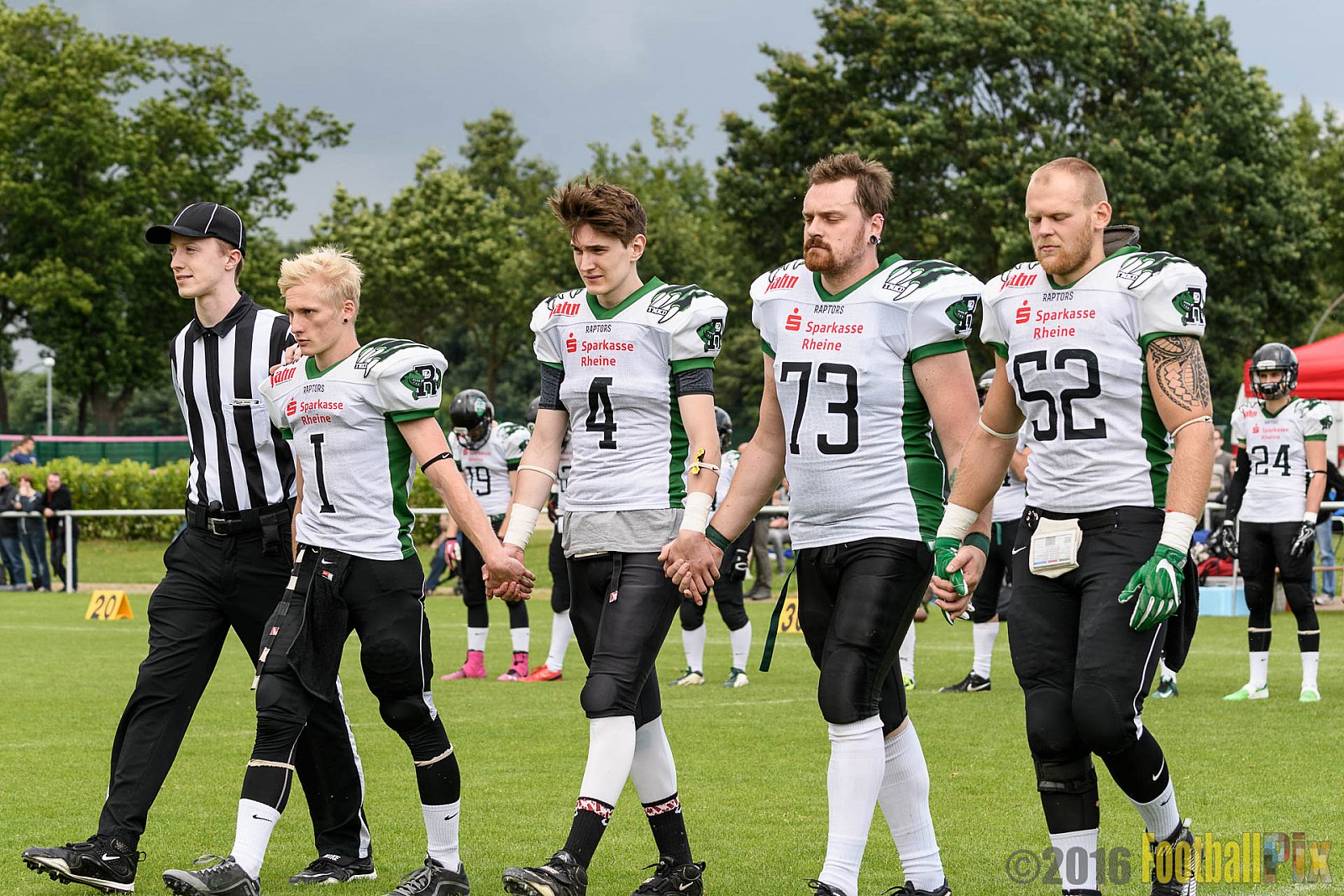 Bocholt Rhinos vs. Rheine Raptors - 02.07.2016 VL NRW: Bocholt Rhinos vs. Rheine Raptors (20:44)