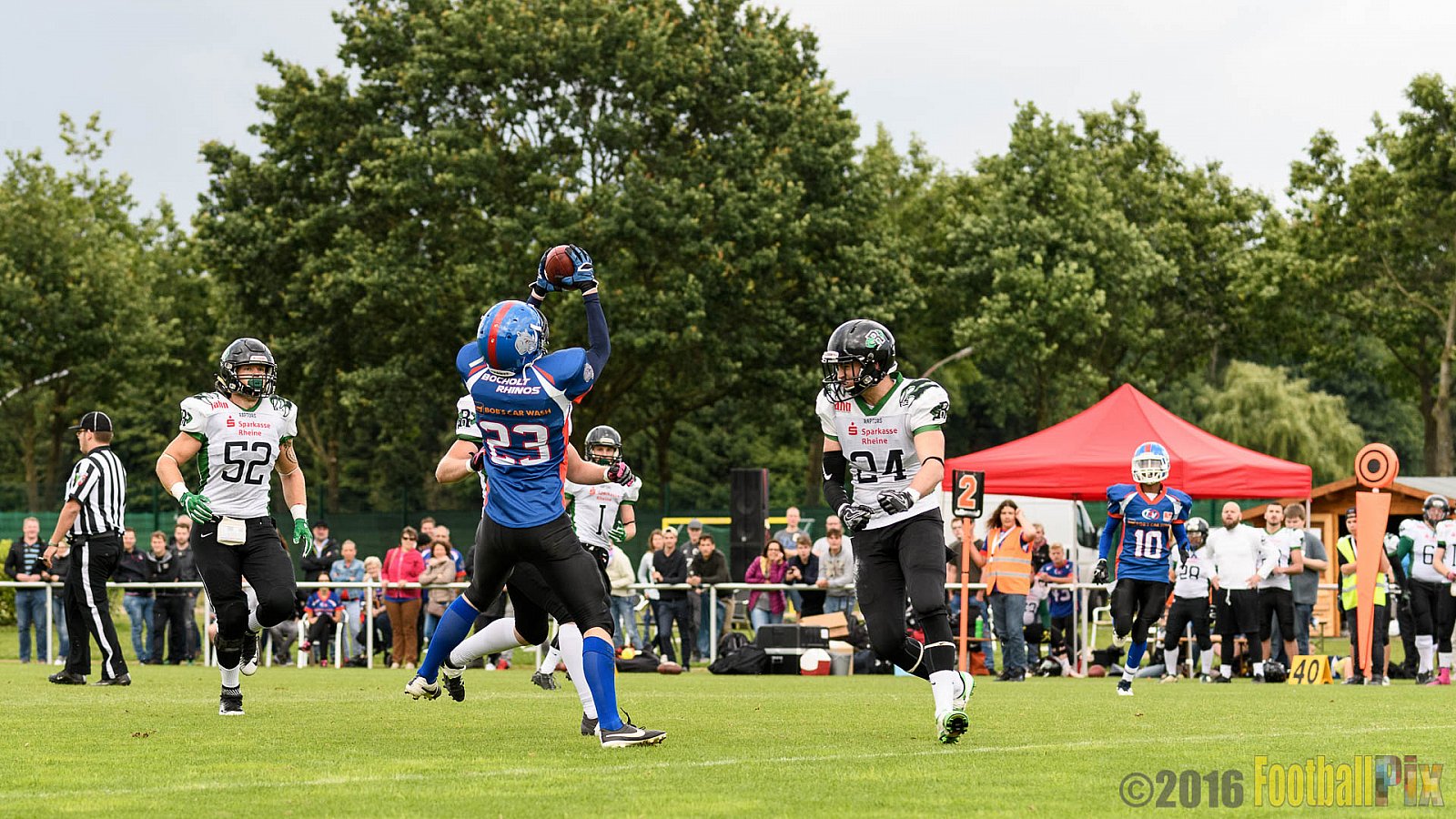 Bocholt Rhinos vs. Rheine Raptors - 02.07.2016 VL NRW: Bocholt Rhinos vs. Rheine Raptors (20:44)