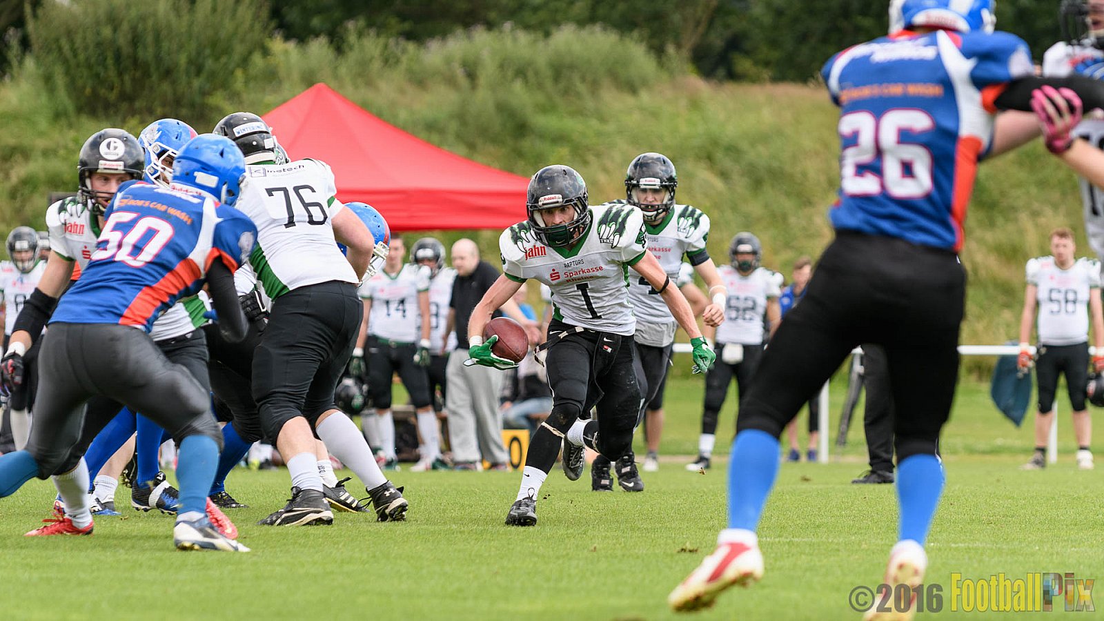 Bocholt Rhinos vs. Rheine Raptors - 02.07.2016 VL NRW: Bocholt Rhinos vs. Rheine Raptors (20:44)