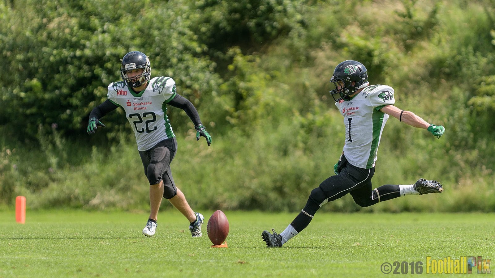 Bocholt Rhinos vs. Rheine Raptors - 02.07.2016 VL NRW: Bocholt Rhinos vs. Rheine Raptors (20:44)