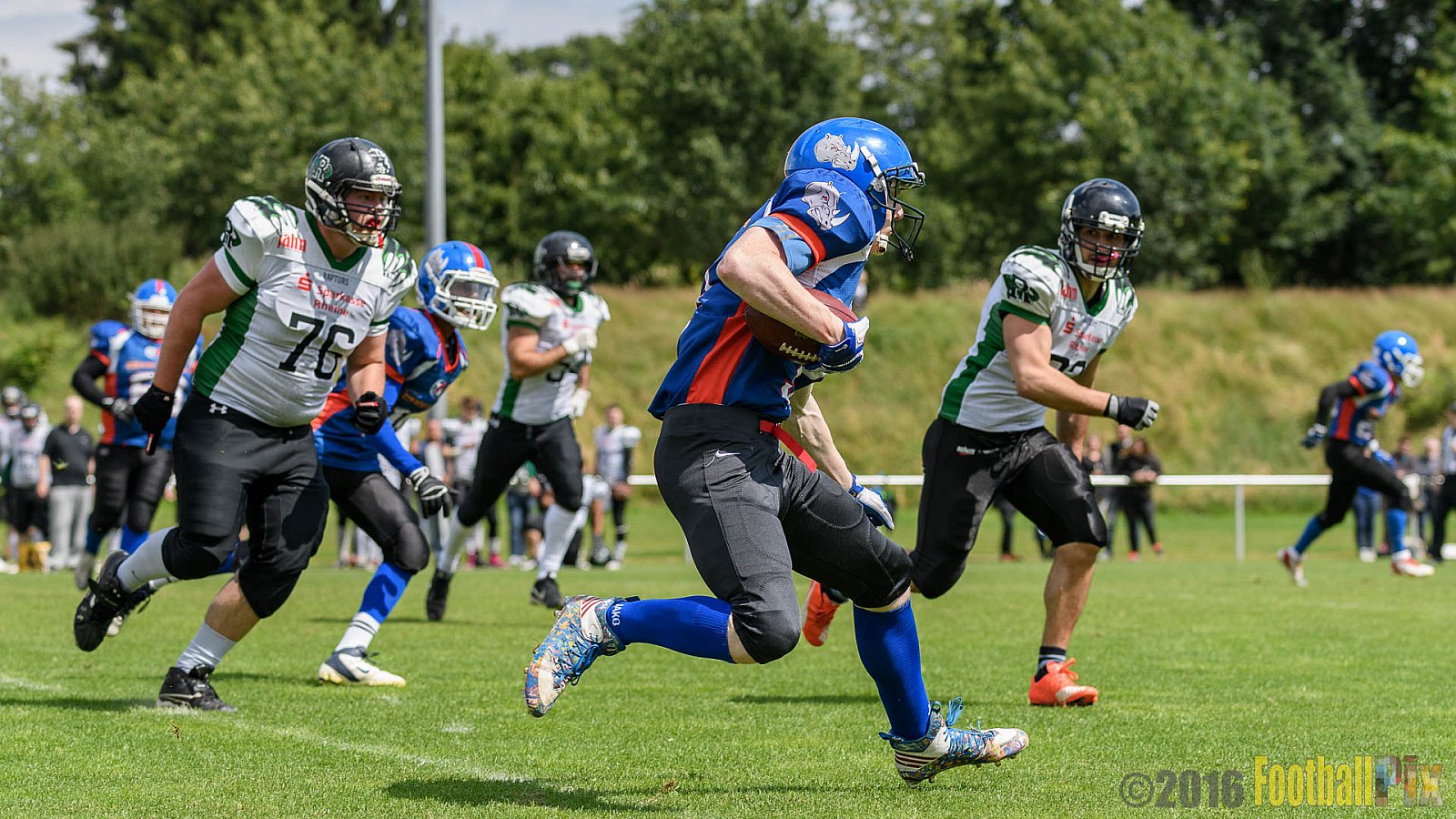 Bocholt Rhinos vs. Rheine Raptors - 02.07.2016 VL NRW: Bocholt Rhinos vs. Rheine Raptors (20:44)