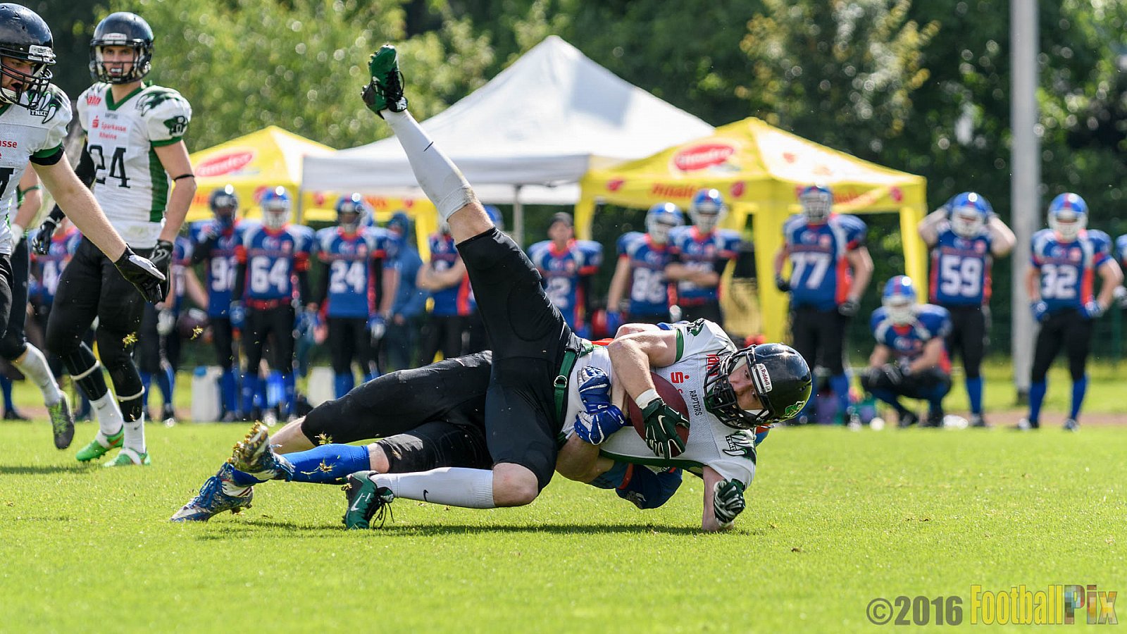 Bocholt Rhinos vs. Rheine Raptors - 02.07.2016 VL NRW: Bocholt Rhinos vs. Rheine Raptors (20:44)