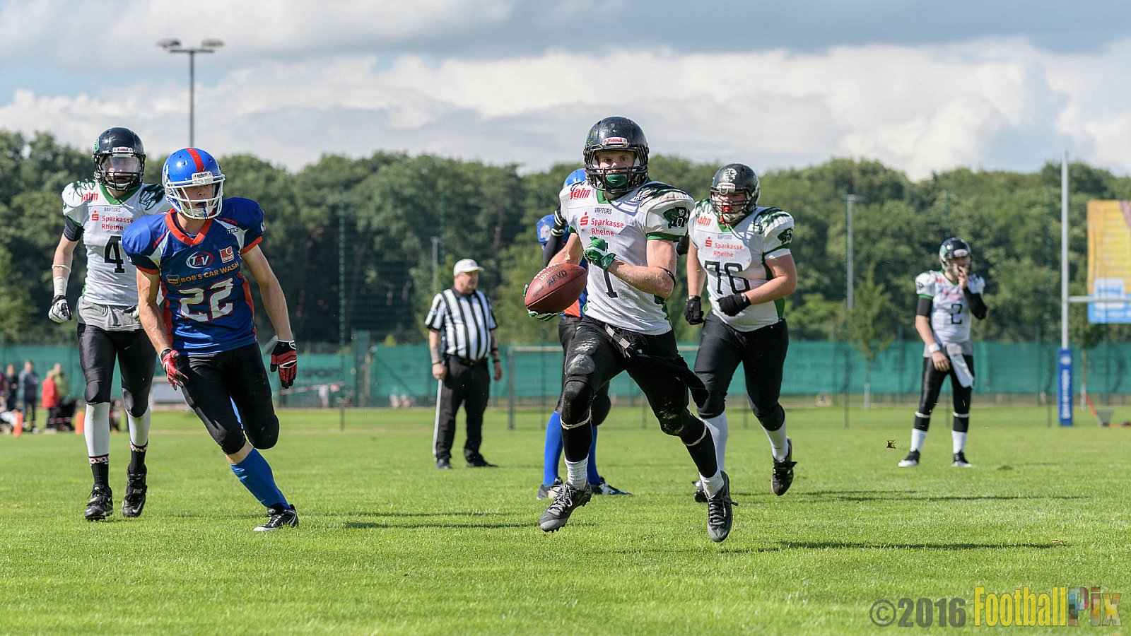 Bocholt Rhinos vs. Rheine Raptors - 02.07.2016 VL NRW: Bocholt Rhinos vs. Rheine Raptors (20:44)