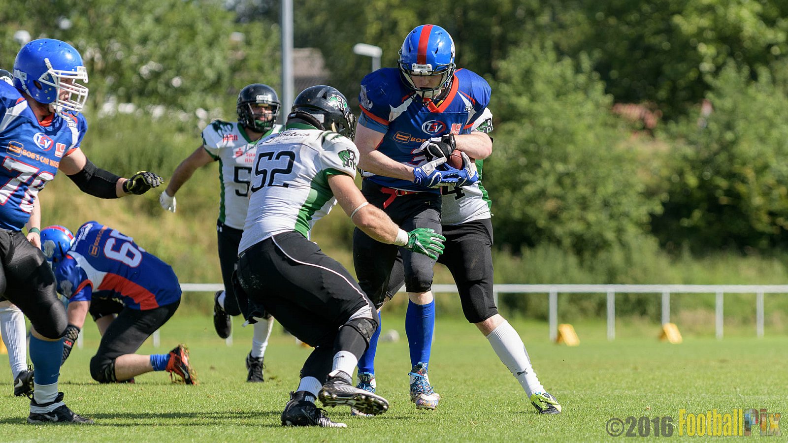 Bocholt Rhinos vs. Rheine Raptors - 02.07.2016 VL NRW: Bocholt Rhinos vs. Rheine Raptors (20:44)