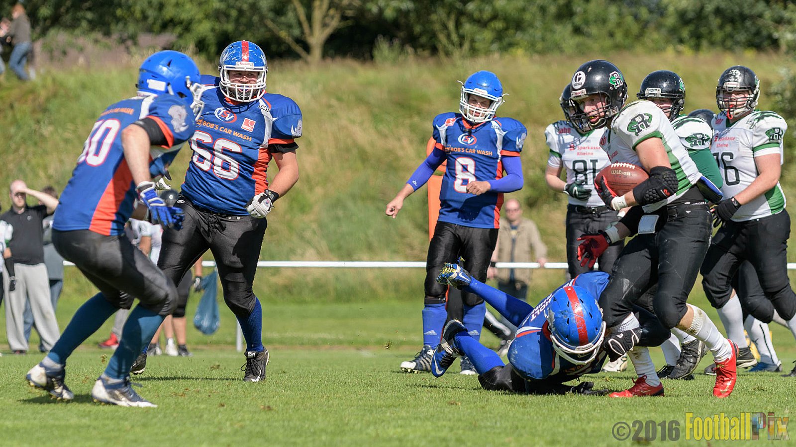 Bocholt Rhinos vs. Rheine Raptors - 02.07.2016 VL NRW: Bocholt Rhinos vs. Rheine Raptors (20:44)