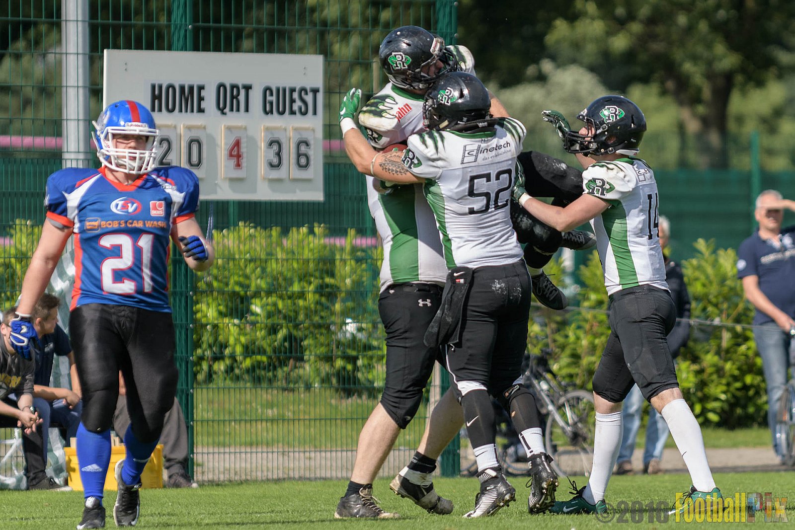 Bocholt Rhinos vs. Rheine Raptors - 02.07.2016 VL NRW: Bocholt Rhinos vs. Rheine Raptors (20:44)