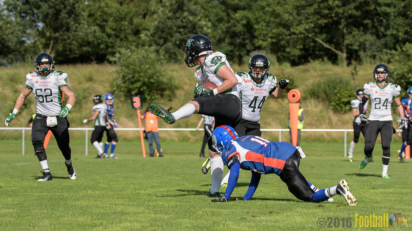 Bocholt Rhinos vs. Rheine Raptors - 02.07.2016 VL NRW: Bocholt Rhinos vs. Rheine Raptors (20:44)
