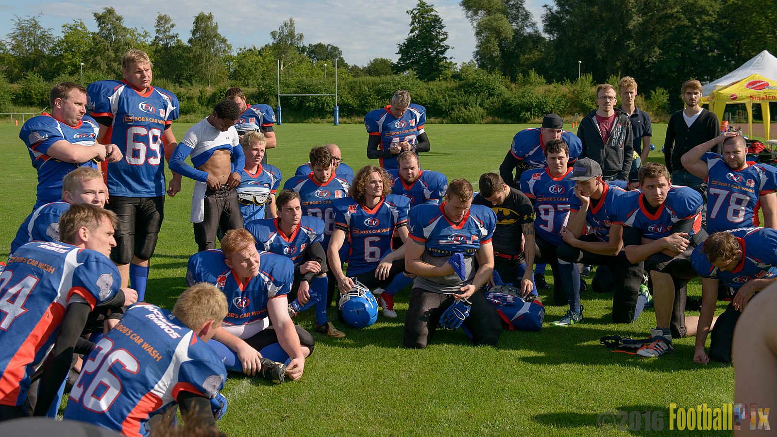 Bocholt Rhinos vs. Rheine Raptors - 02.07.2016 VL NRW: Bocholt Rhinos vs. Rheine Raptors (20:44)