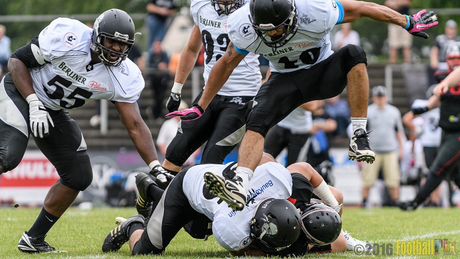 Düsseldorf Panther vs. Berlin Rebels - 16.07.2016 GFL Nord: Düsseldorf Panther vs. Berlin Rebels (14:36)