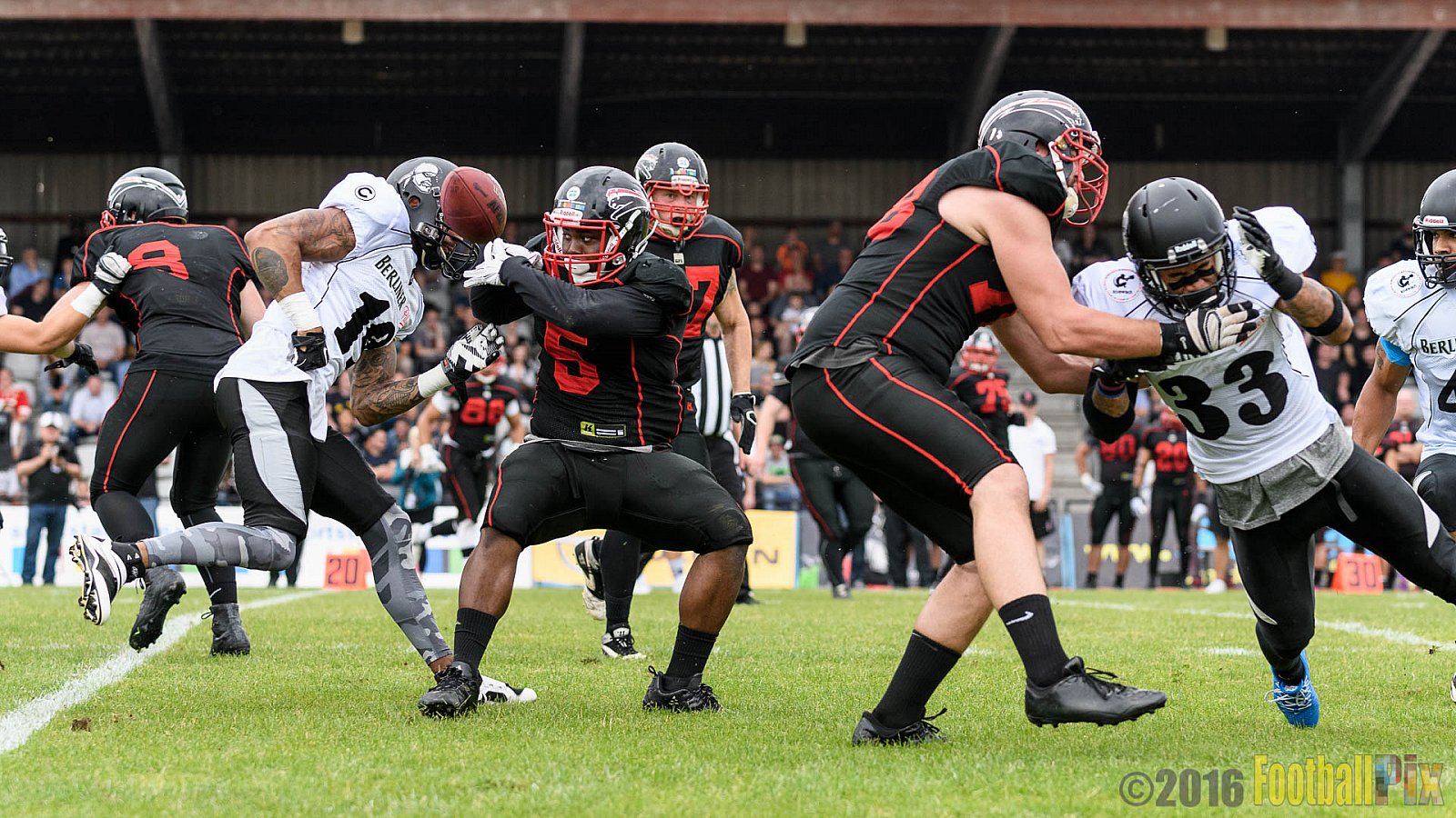 Düsseldorf Panther vs. Berlin Rebels - 16.07.2016 GFL Nord: Düsseldorf Panther vs. Berlin Rebels (14:36)