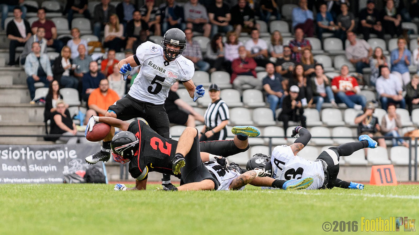 Düsseldorf Panther vs. Berlin Rebels - 16.07.2016 GFL Nord: Düsseldorf Panther vs. Berlin Rebels (14:36)