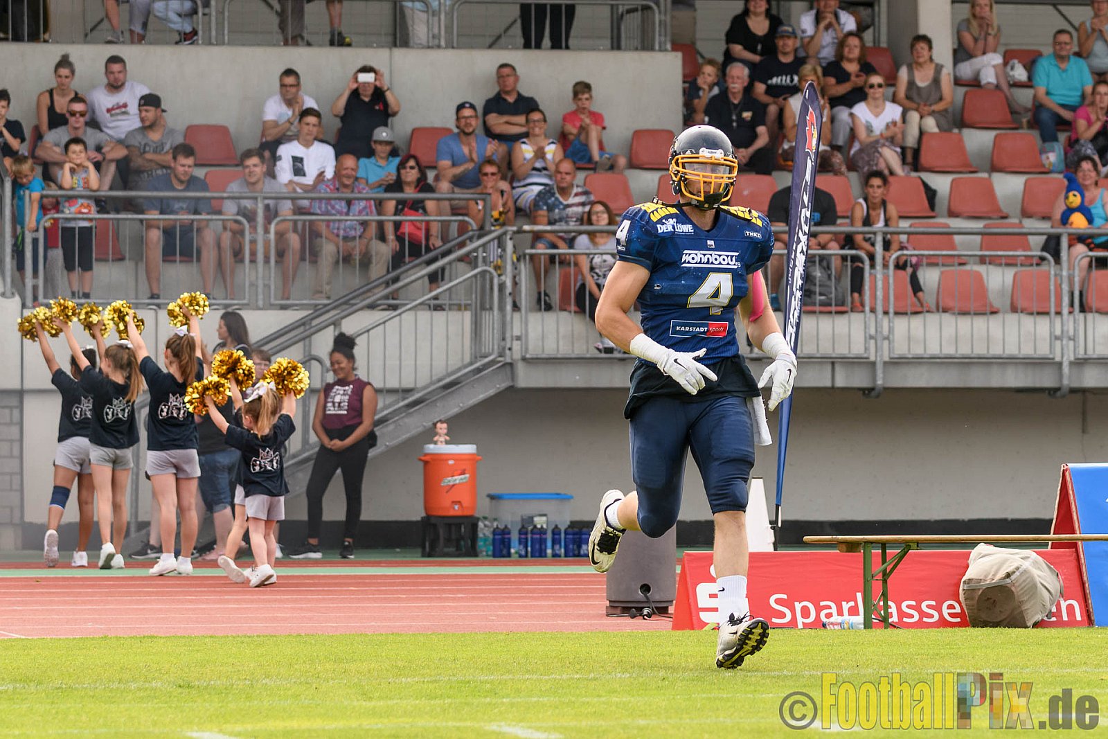 Essen Assindia Cardinals vs. Ritterhude Badgers - 23.07.2016 GFL2: Essen Assindia Cardinals vs. Ritterhude Badgers (41:35)