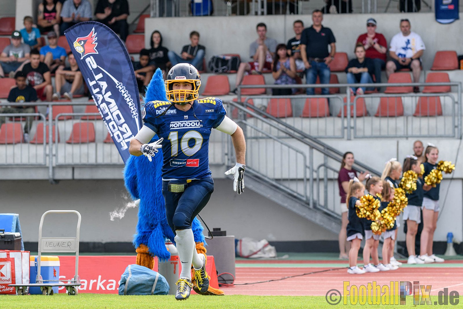 Essen Assindia Cardinals vs. Ritterhude Badgers - 23.07.2016 GFL2: Essen Assindia Cardinals vs. Ritterhude Badgers (41:35)