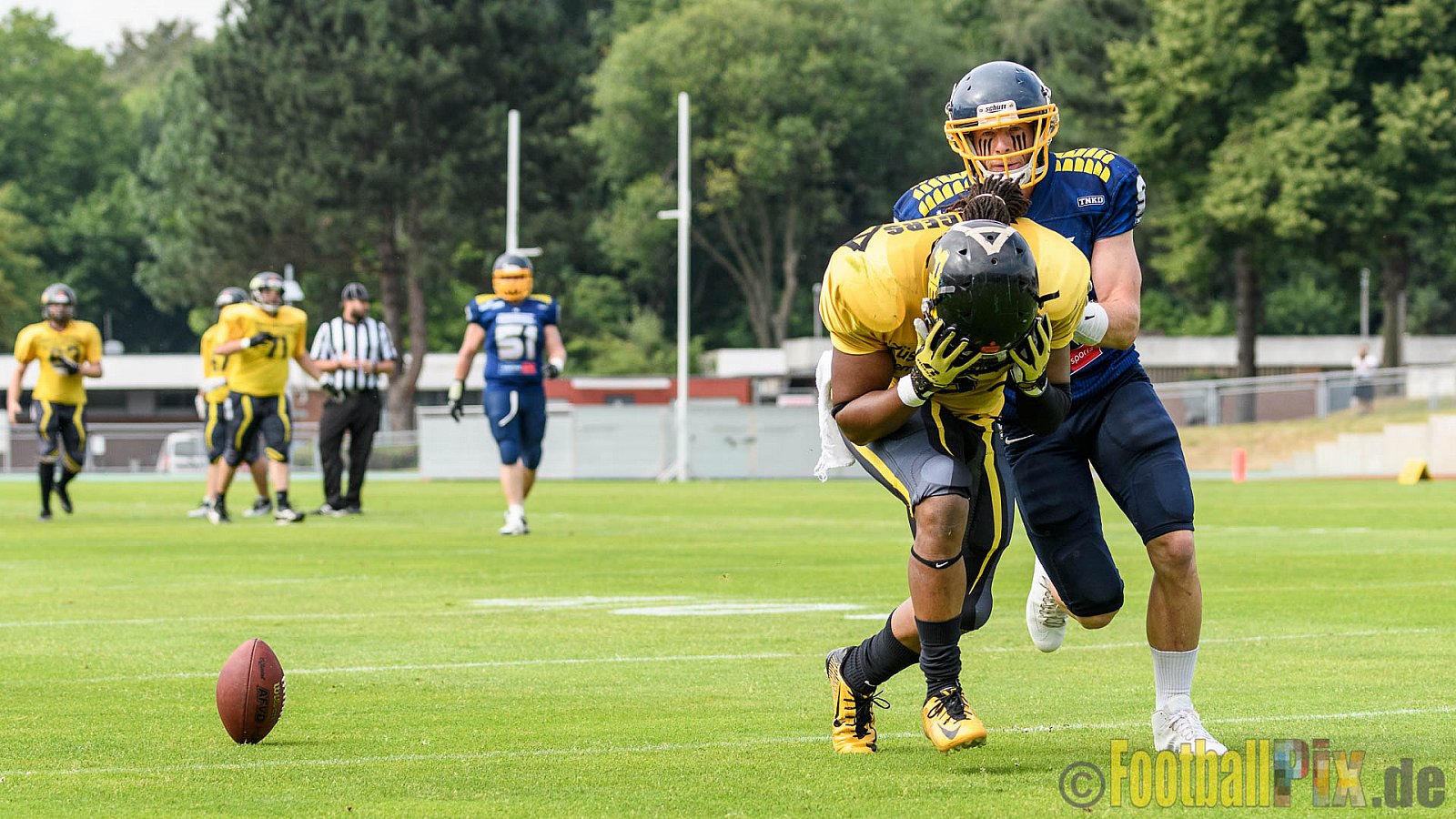 Essen Assindia Cardinals vs. Ritterhude Badgers - 23.07.2016 GFL2: Essen Assindia Cardinals vs. Ritterhude Badgers (41:35)