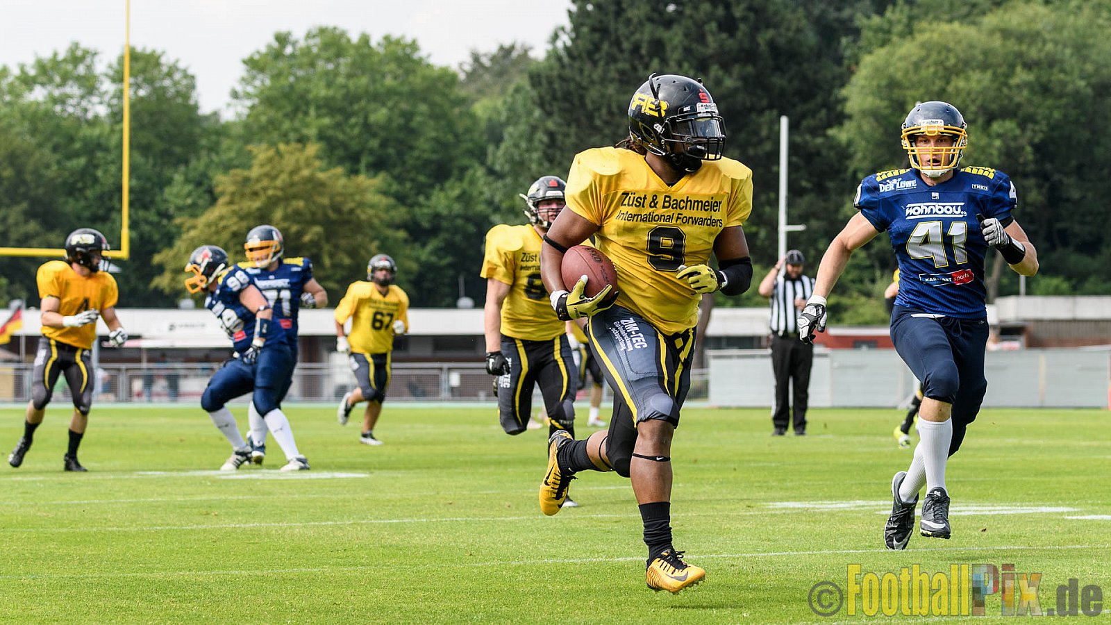 Essen Assindia Cardinals vs. Ritterhude Badgers - 23.07.2016 GFL2: Essen Assindia Cardinals vs. Ritterhude Badgers (41:35)