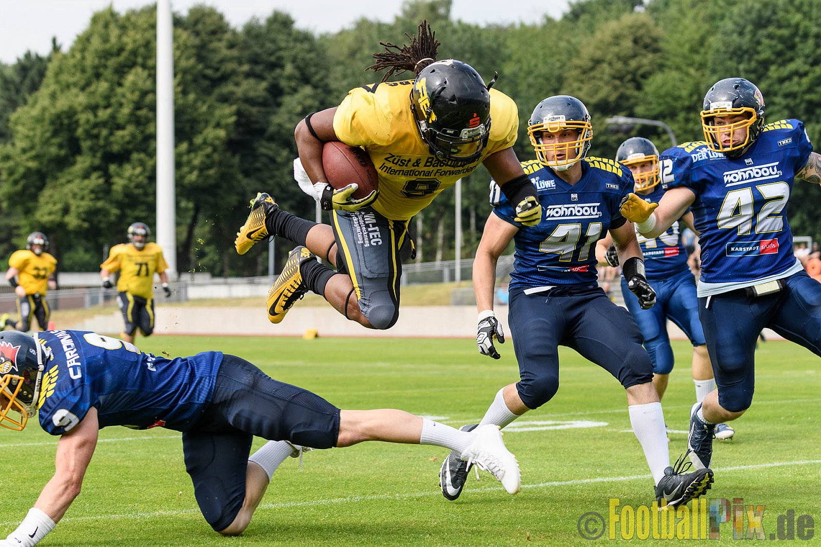 Essen Assindia Cardinals vs. Ritterhude Badgers - 23.07.2016 GFL2: Essen Assindia Cardinals vs. Ritterhude Badgers (41:35)