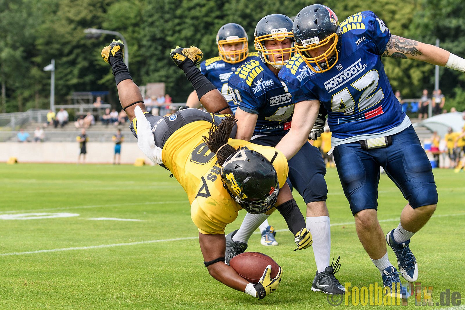 Essen Assindia Cardinals vs. Ritterhude Badgers - 23.07.2016 GFL2: Essen Assindia Cardinals vs. Ritterhude Badgers (41:35)