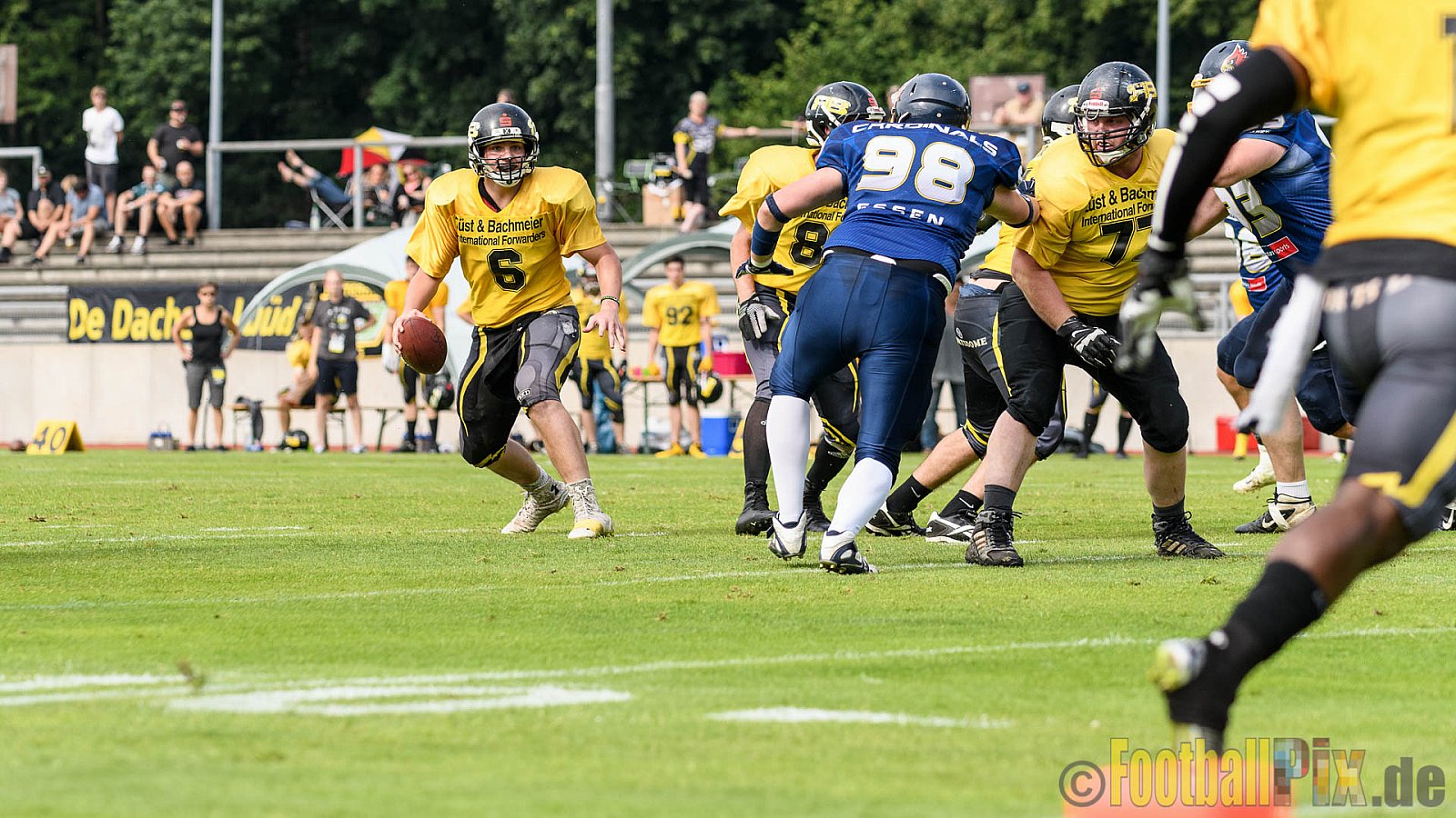 Essen Assindia Cardinals vs. Ritterhude Badgers - 23.07.2016 GFL2: Essen Assindia Cardinals vs. Ritterhude Badgers (41:35)