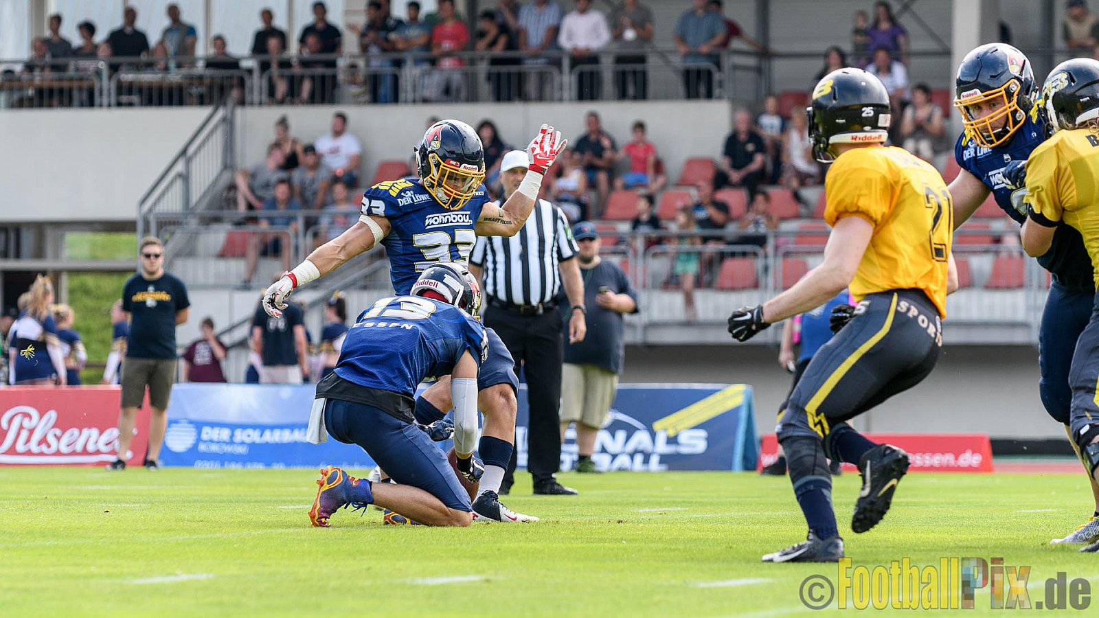 Essen Assindia Cardinals vs. Ritterhude Badgers - 23.07.2016 GFL2: Essen Assindia Cardinals vs. Ritterhude Badgers (41:35)