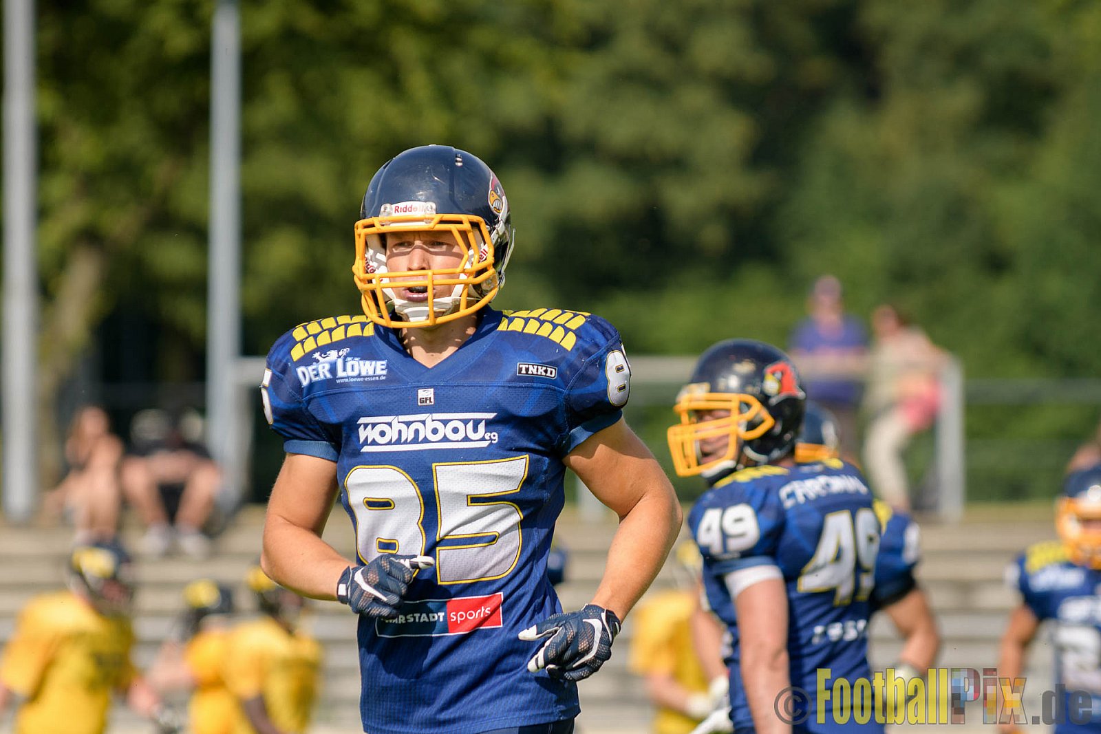 Essen Assindia Cardinals vs. Ritterhude Badgers - 23.07.2016 GFL2: Essen Assindia Cardinals vs. Ritterhude Badgers (41:35)