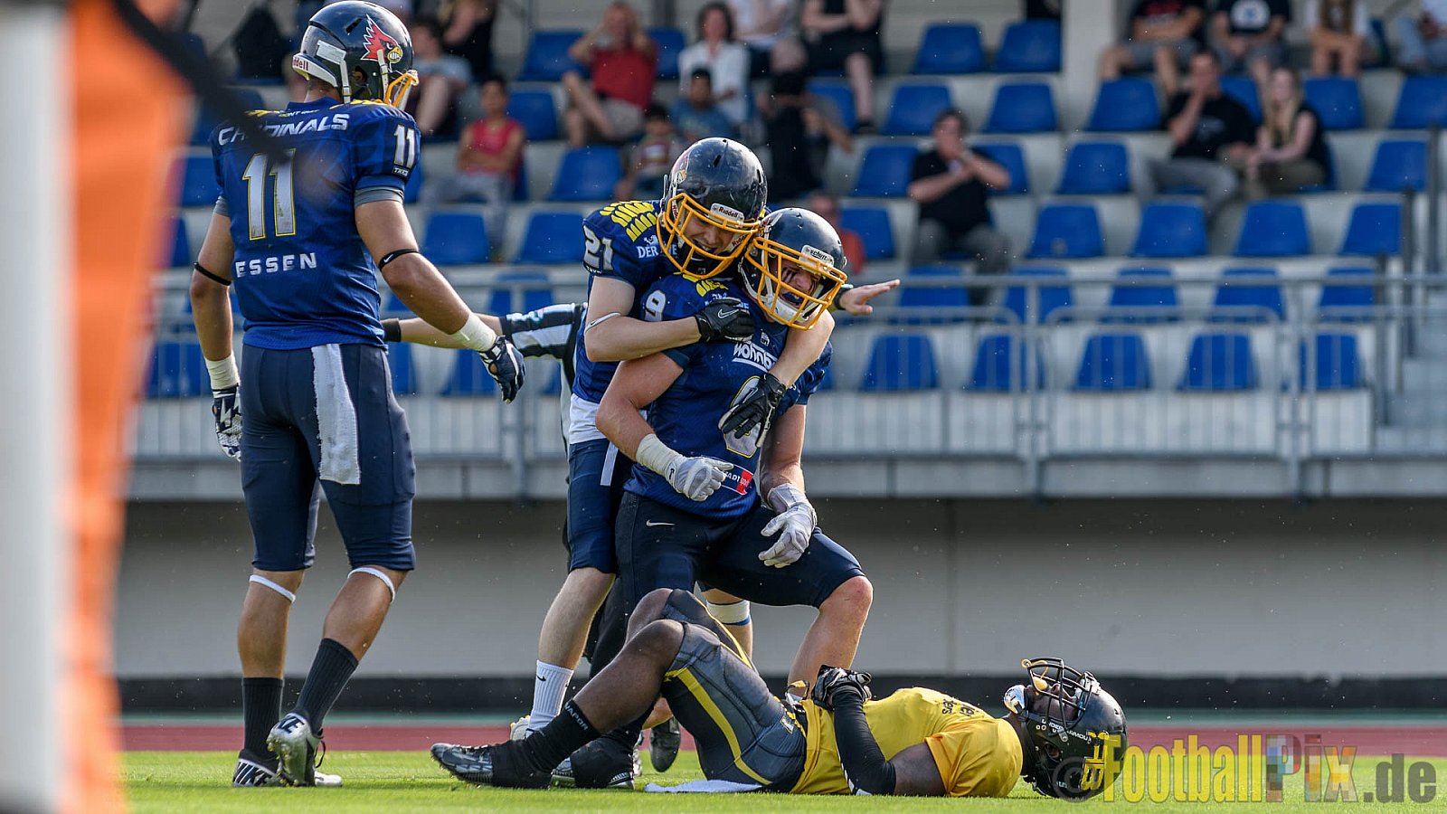 Essen Assindia Cardinals vs. Ritterhude Badgers - 23.07.2016 GFL2: Essen Assindia Cardinals vs. Ritterhude Badgers (41:35)
