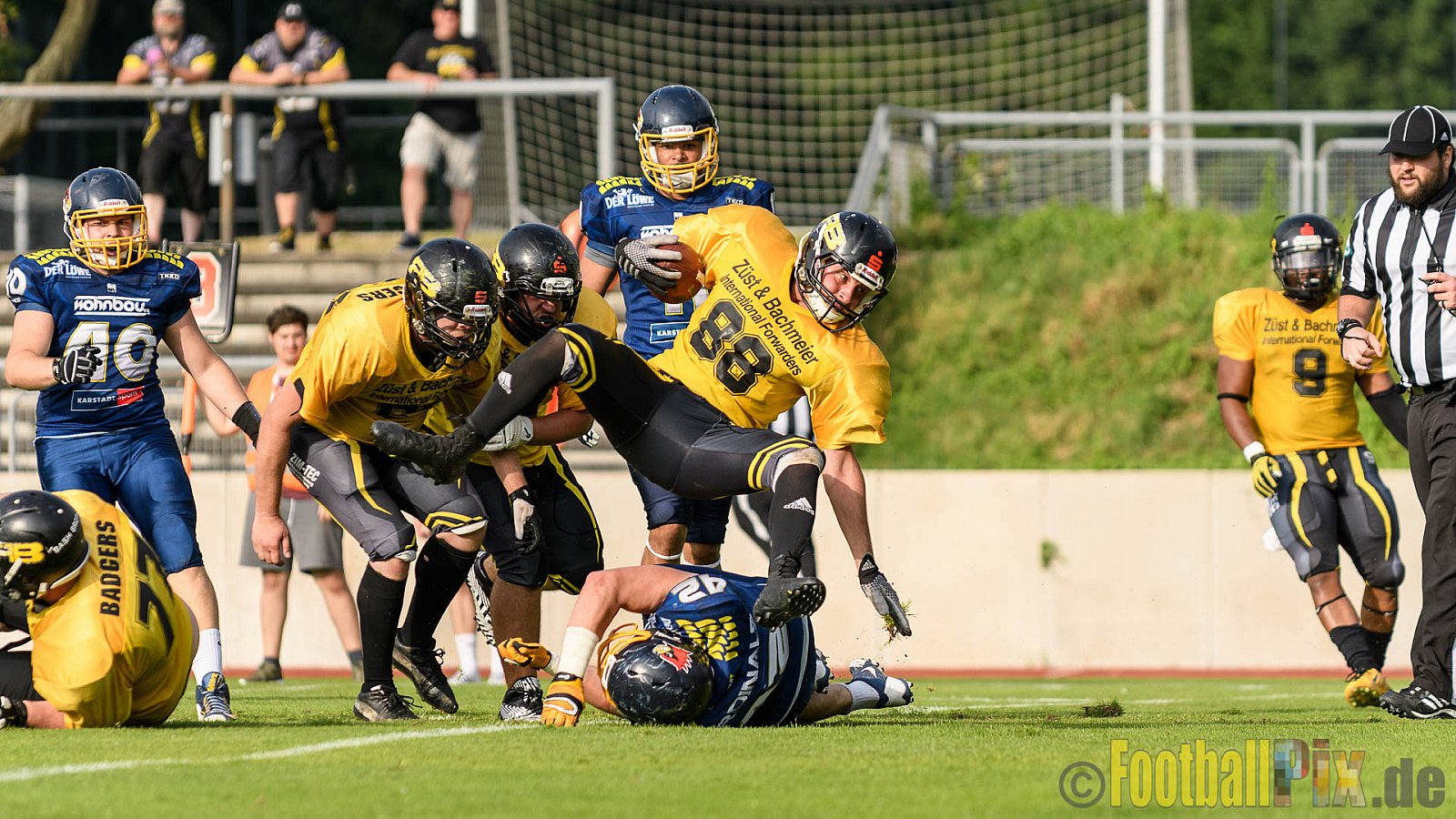 Essen Assindia Cardinals vs. Ritterhude Badgers - 23.07.2016 GFL2: Essen Assindia Cardinals vs. Ritterhude Badgers (41:35)