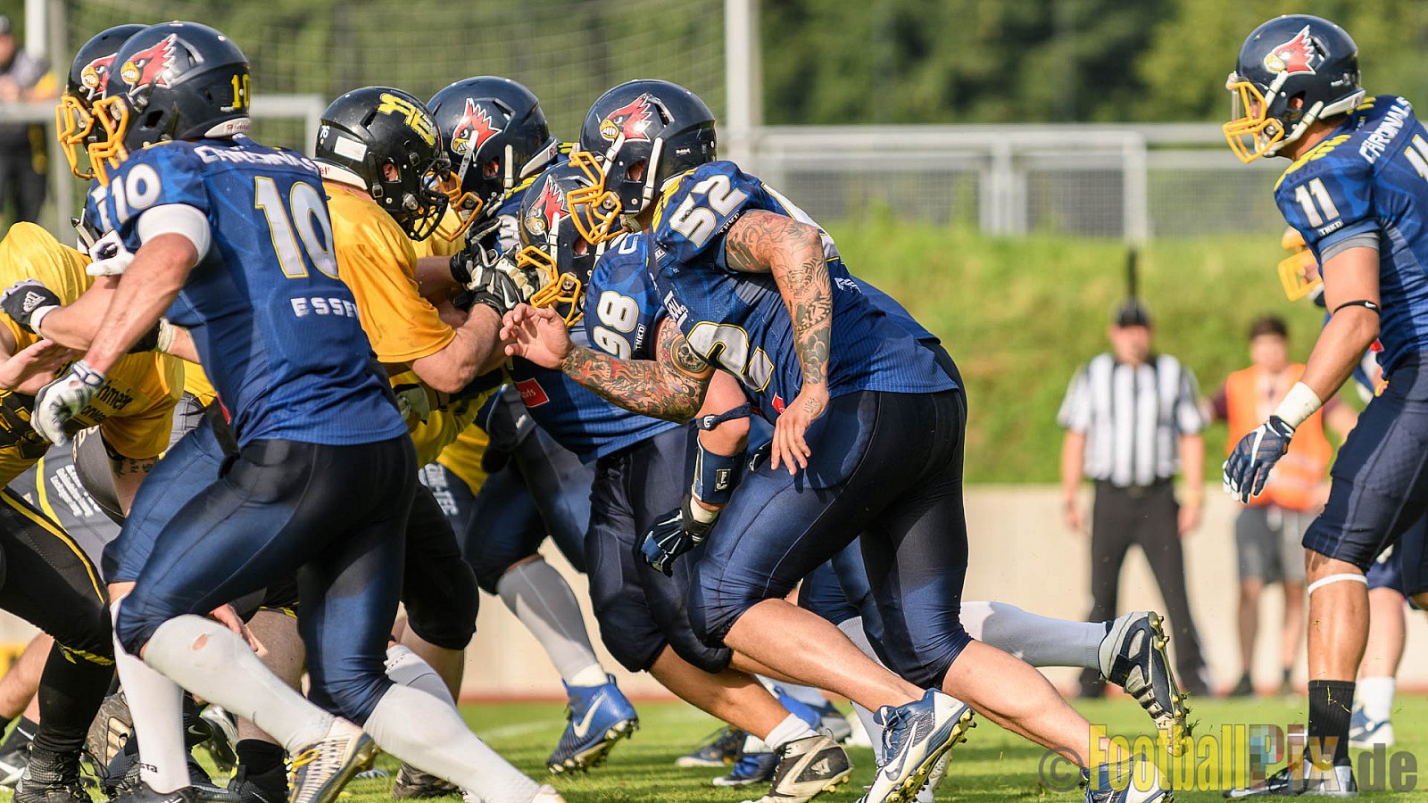 Essen Assindia Cardinals vs. Ritterhude Badgers - 23.07.2016 GFL2: Essen Assindia Cardinals vs. Ritterhude Badgers (41:35)