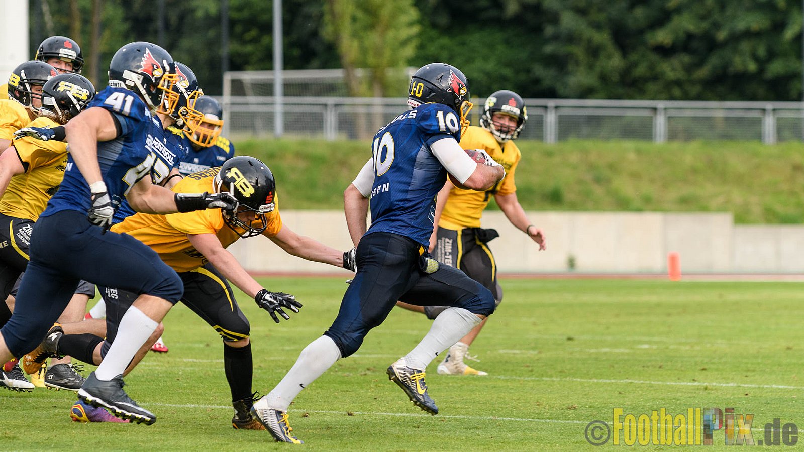 Essen Assindia Cardinals vs. Ritterhude Badgers - 23.07.2016 GFL2: Essen Assindia Cardinals vs. Ritterhude Badgers (41:35)
