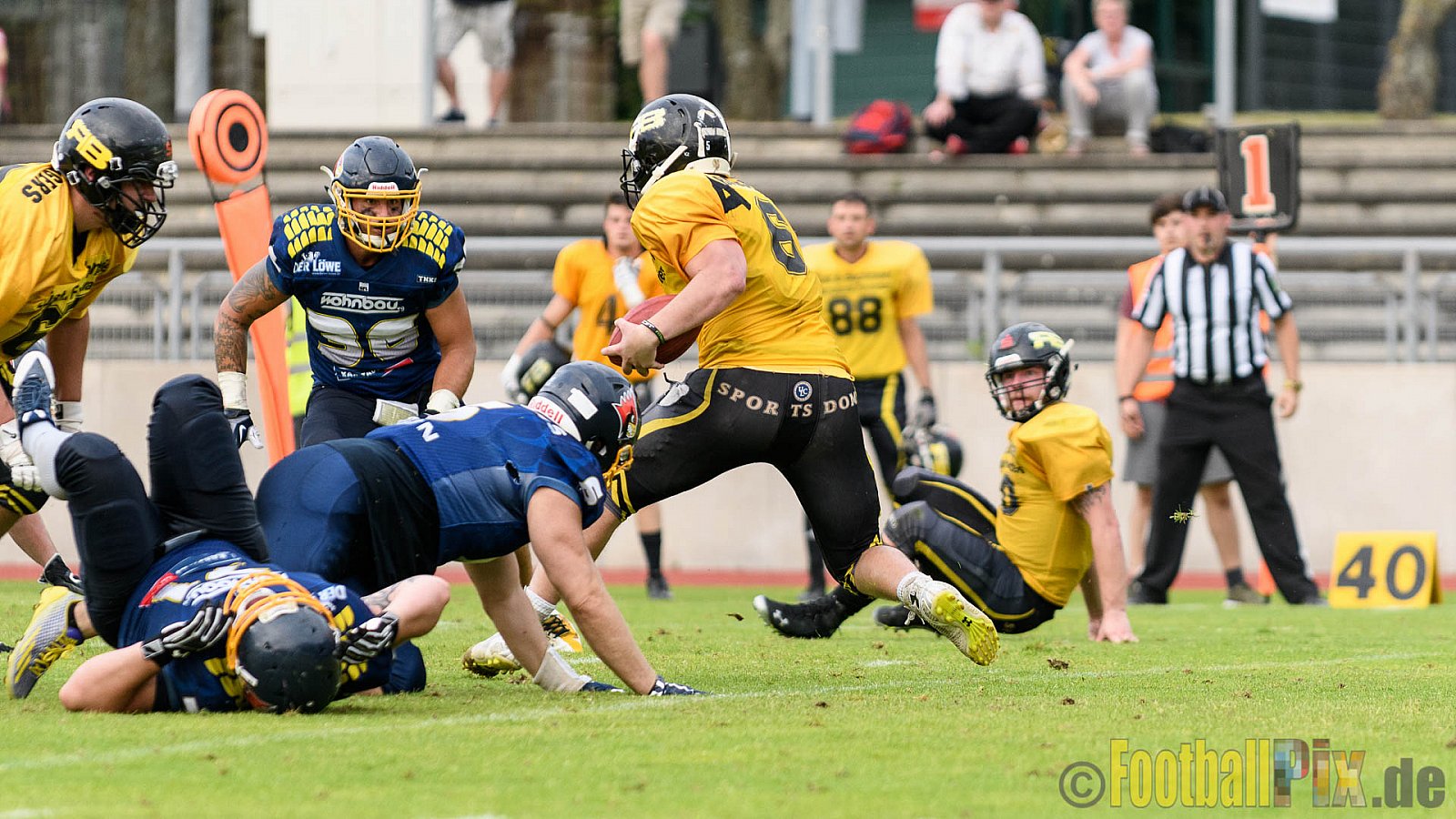 Essen Assindia Cardinals vs. Ritterhude Badgers - 23.07.2016 GFL2: Essen Assindia Cardinals vs. Ritterhude Badgers (41:35)