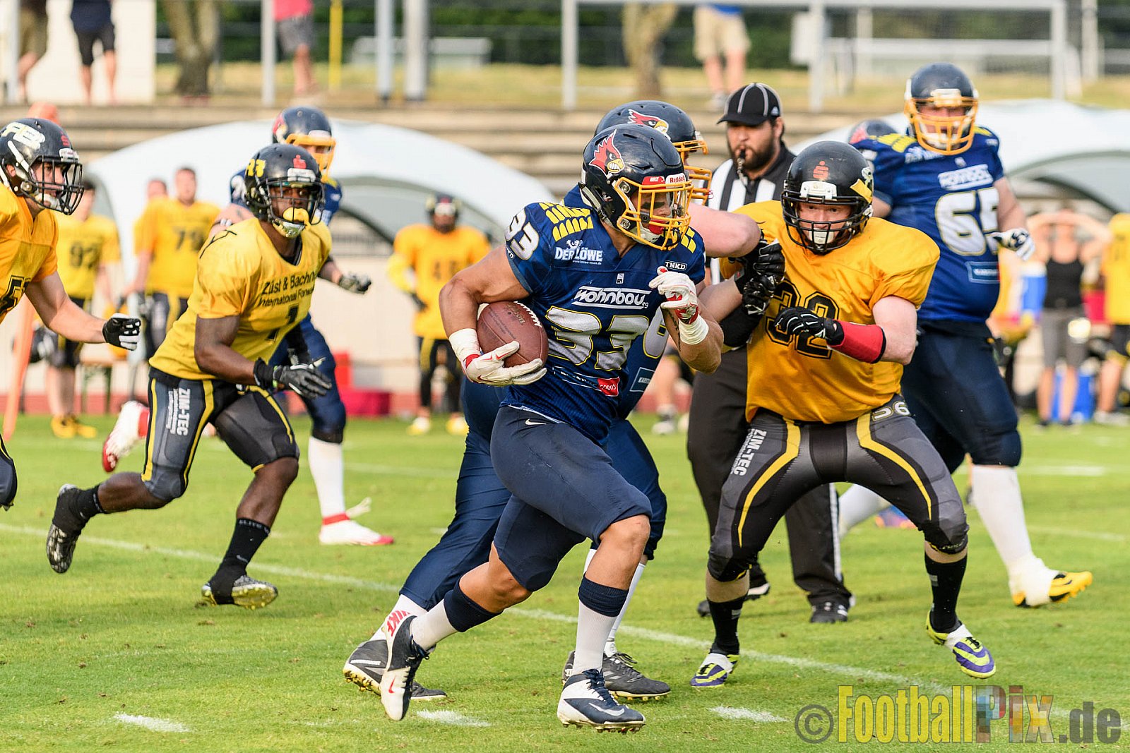 Essen Assindia Cardinals vs. Ritterhude Badgers - 23.07.2016 GFL2: Essen Assindia Cardinals vs. Ritterhude Badgers (41:35)